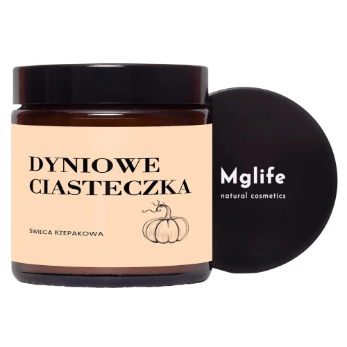 Mglife - Dyniowe ciasteczka świeca - 120ml  Mglife - Dyniowe ciasteczka świeca - 120ml
